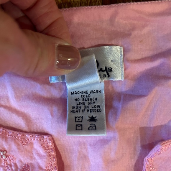 Lilly Pulitzer pink hibiscus dress - Picture 8 of 9